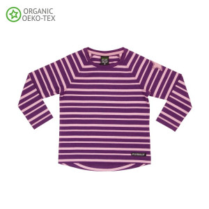 Shirt L/S Villervalla Grape/Orchid
