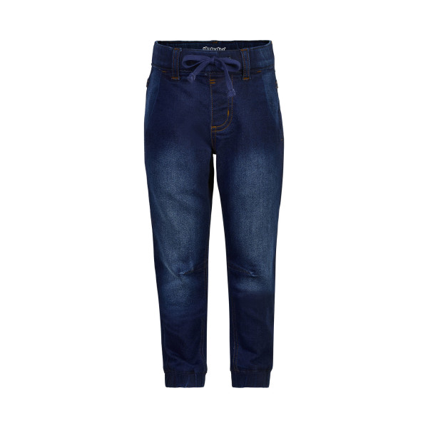 Jeans Power Stretch Loose Fit Minymo Dark Blue denim - 110