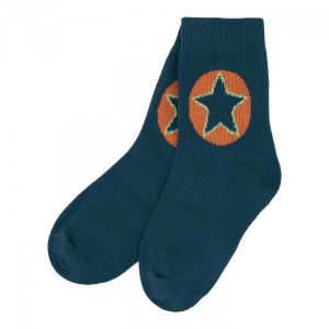 Socks Villervalla Marine Orange Star 25/27