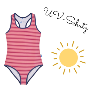 Finkid Niemi Rose/Beet Red Badeanzug Beachwear UV-Schutz