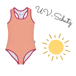 Finkid Niemi Fox/Offwhite Badeanzug Beachwear UV-Schutz