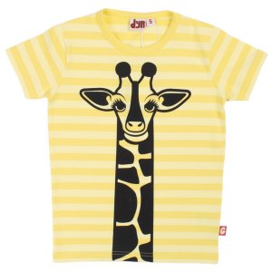 DYR Growl T Bright Yellow/Lightt Giraffe T-Shirt 6Y