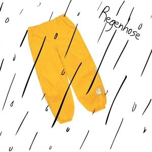 Finkid Piksa Regenhose Yellow Rainpant Regenbekleidung...