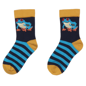 Walkiddy Doppelpack Socken Frosch und Löwe 25-27