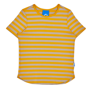 Finkid Maalari T-Shirt Sunflower/Pebble  gestreiftes...