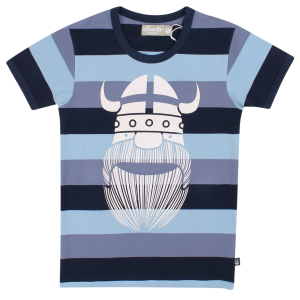 Danefae Kinder T-Shirt Soothing Erik blau-gestreift
