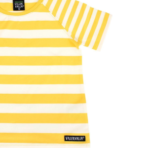 Villervalla T-Shirt gelb gestreift