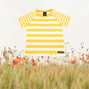 Villervalla T-Shirt gelb gestreift