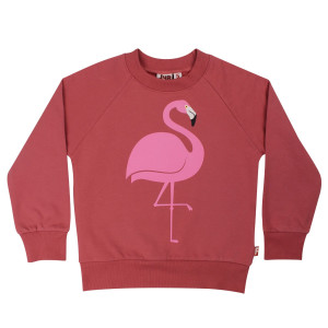 Dyr Bellow Pullover Red Flamingo