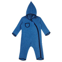 Finkid Puku Wool Overall teal/navy