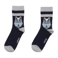 Walkiddy Doppelpack Socken Wolf