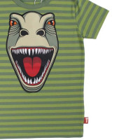 DYR Growl T-Rex T-Shirt grün