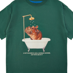 The New Fort T-Shirt Spruce Nilpferd