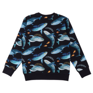 Walkiddy Sweatshirt Whales