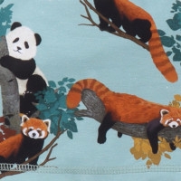 Walkiddy Langarm Kleid Panda Friends