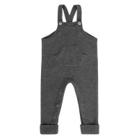 Mion Baby Knitted Romper Sense Organics Dark Grey