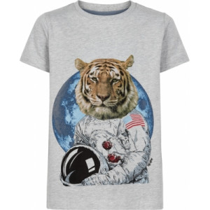 The New Ruben Kinder T-Shirt Tiger grau