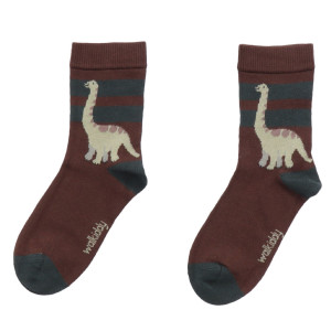 Walkiddy Doppelpack Socken Dinosaurier
