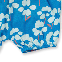Sense Organics Maya Baby Bloomer Shorts Flowers Blue