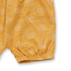 Sense Organics Maya Baby Bloomer Shorts Mustard gelb