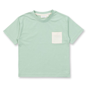 Sense Organics Anton T-Shirt Jade Green Pocket