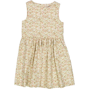 Dress Thelma Wheat Eggshell Flowers - 5 Y