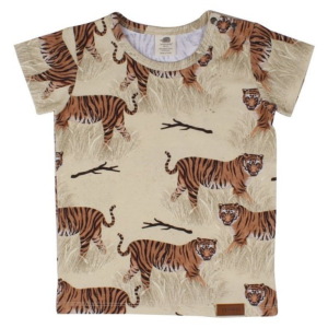 Walkiddy Kinder T-Shirt Tigerprint Allover