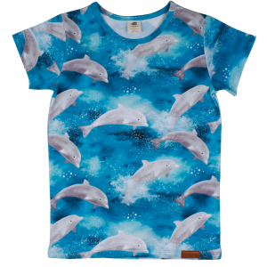 Walkiddy T-Shirt Happy Dolphins Delphin T-Shirt kurzarm