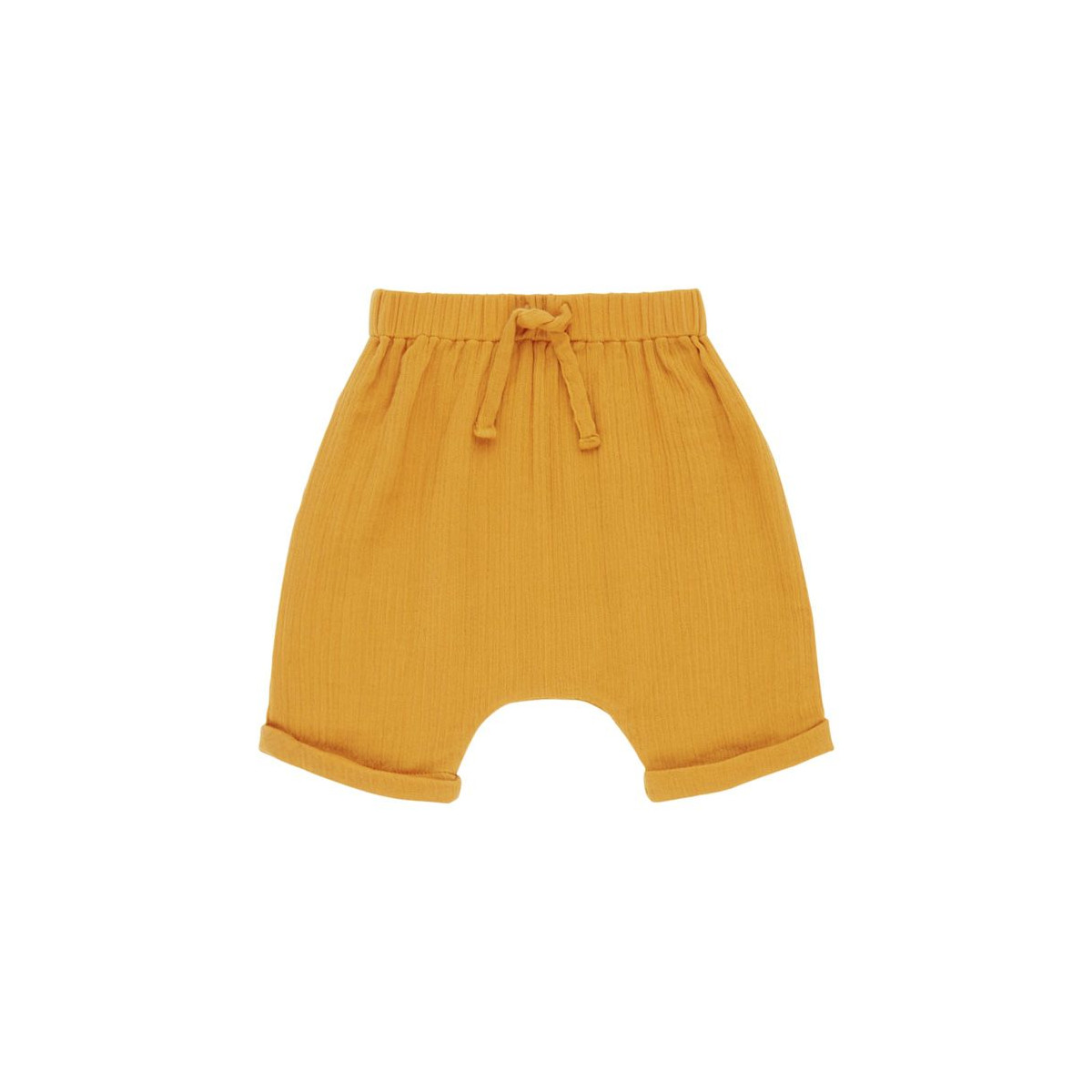 Charlie Baby Shorts Muslin Sense Organics Orange