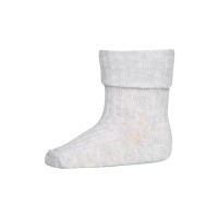 Cotton Rib Baby Socks 495 MP Grey