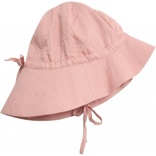 Baby Girl Sun Hat Wheat Misty Rose - M 6-9 M