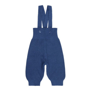 Florin Baby Knitted Dungarees Sense Organics Sapphire Blue